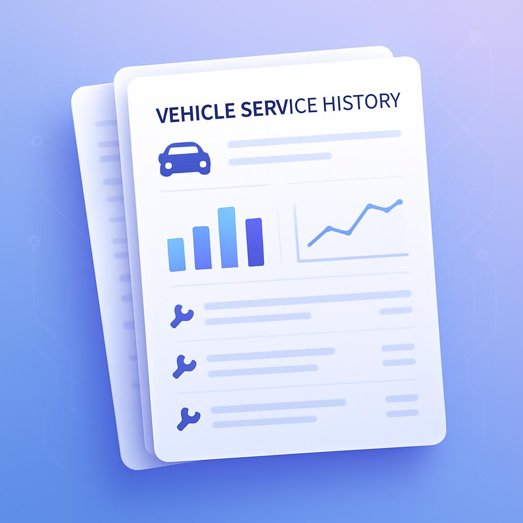 Screenshot of an example report section